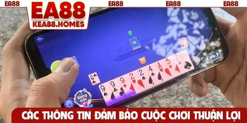 Các thông tin đảm bảo cuộc chơi thuận lợi