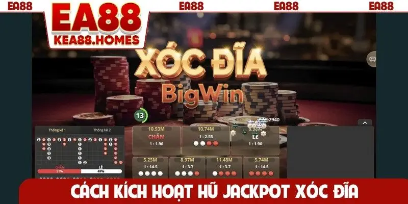 Cách kích hoạt hũ jackpot xóc đĩa