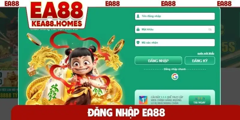 đăng nhập EA88