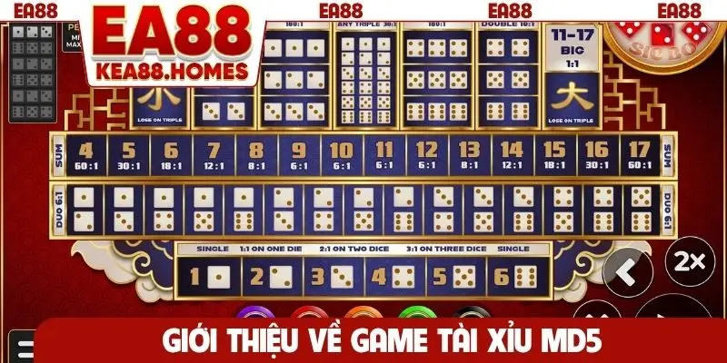 Giới thiệu về game tài xỉu MD5