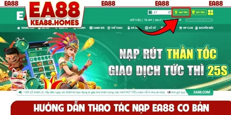 Hướng dẫn thao tác nạp EA88 cơ bản
