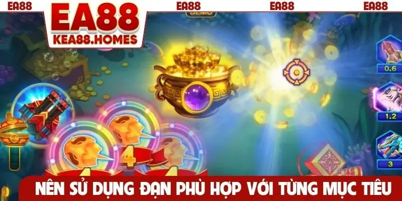 Nên sử dụng đạn phù hợp với từng mục tiêu